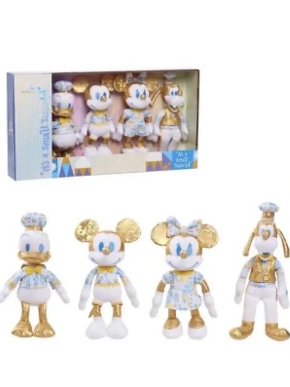 Walt Disney World 50th Anniversary “It’s A Small World” 10” Collectible Set. NIB